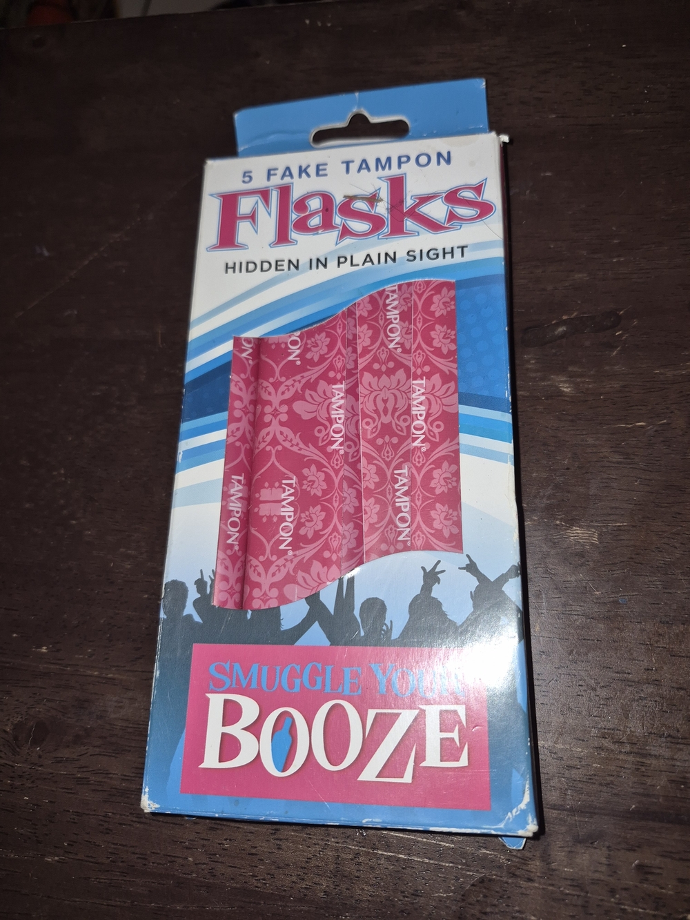 Flasks Hidden in Plain Sight - Pink Tampon-Style Concealed Flask Set